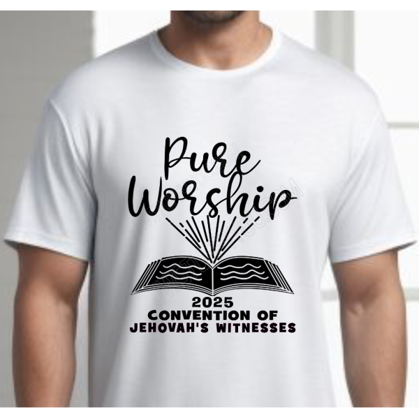 Pure Worship T-Shirt for Jehovah’s Witnesses 2025 Convention