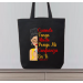 2024 JW YEAR TEXT Tote Bag - BlkHair